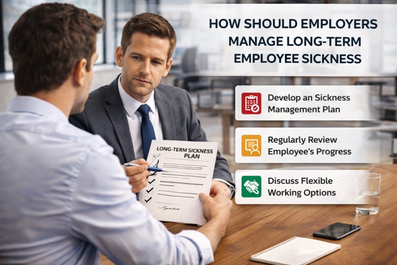sickness absence review meeting for employers